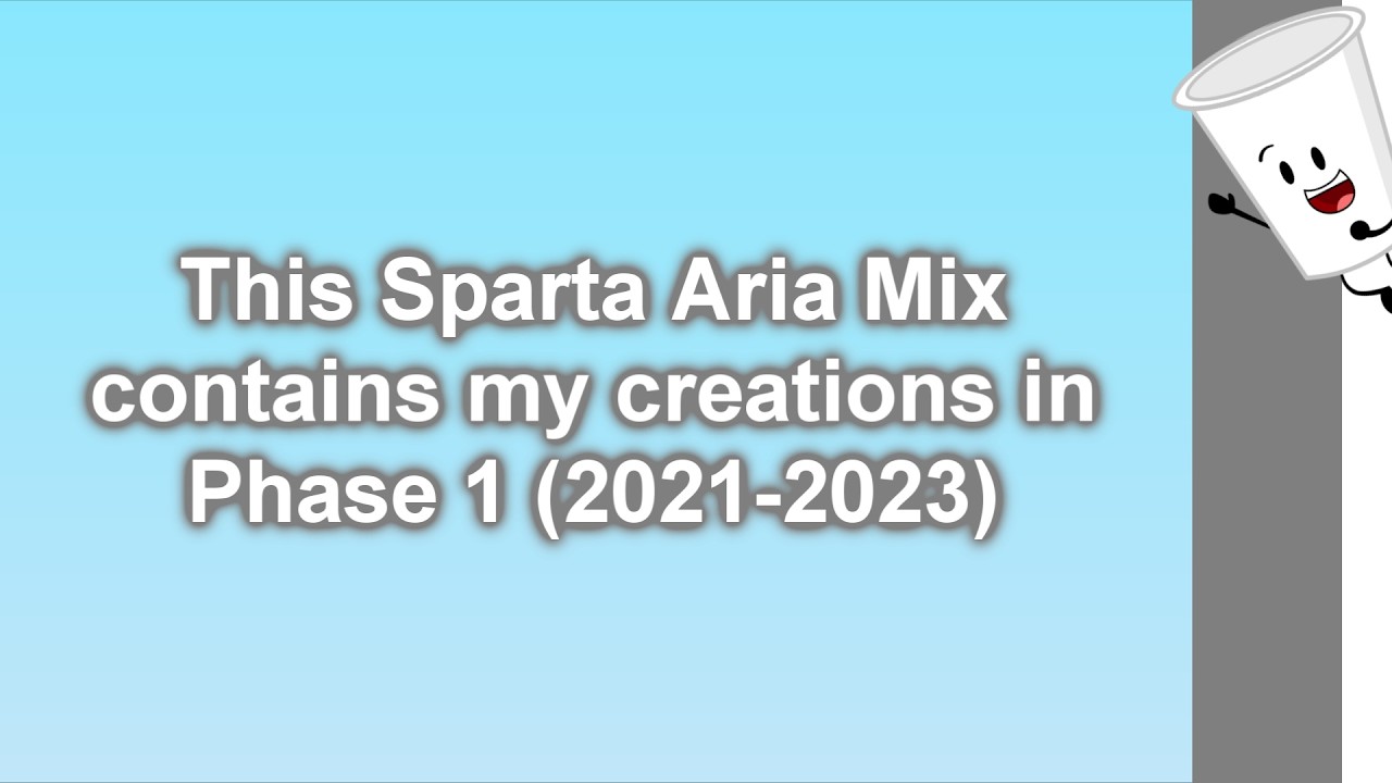This Sparta Aria Mix contains my creations in Phase 1 (2021-2023)