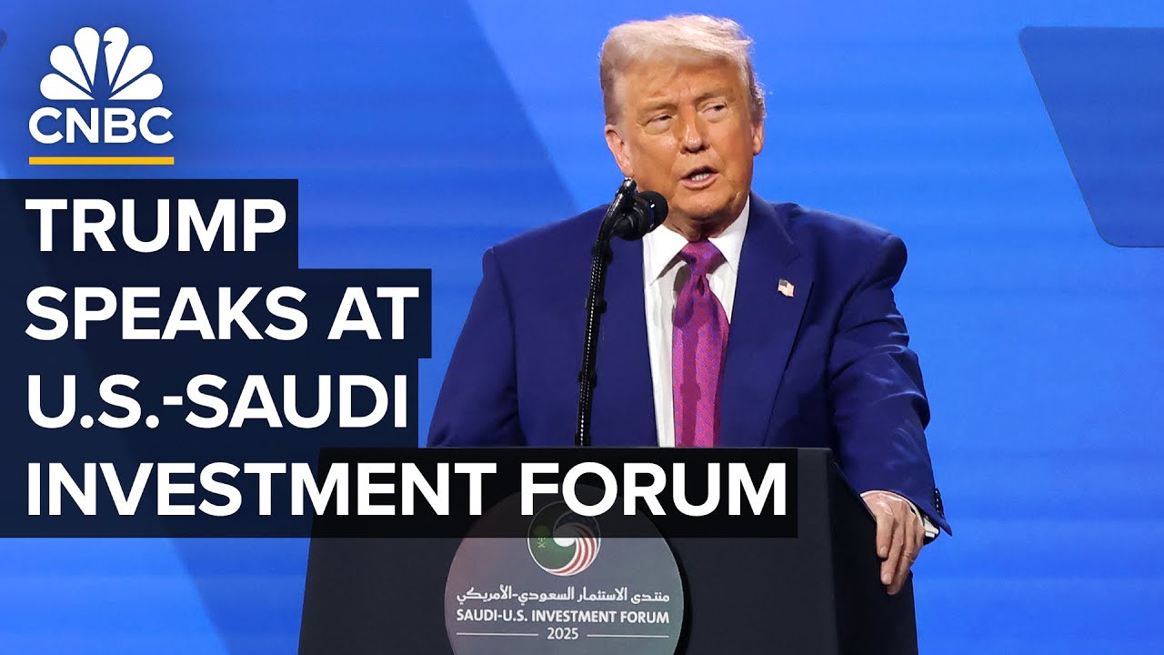 President Trump delivers remarks at the U.S.-Saudi Investment Forum &mdash; 11/19/2025