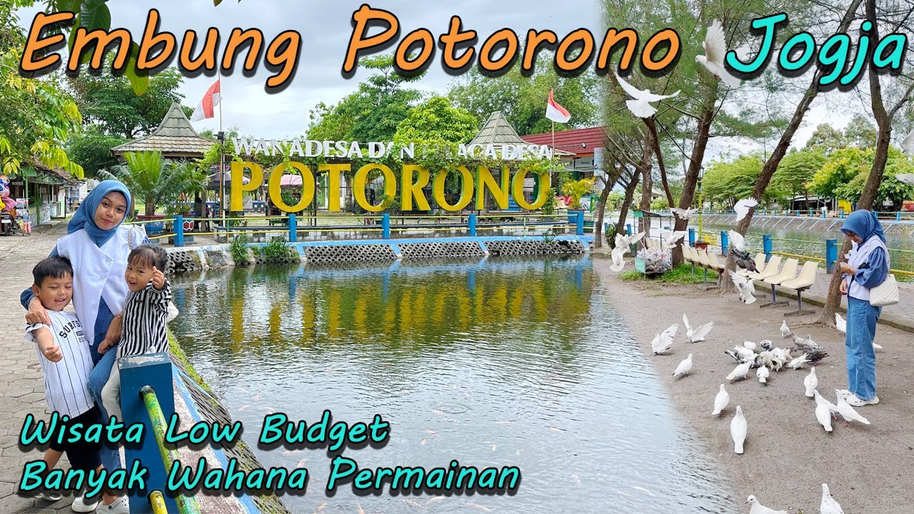 Wisata Murah Di Jogja Embung Potorono Bantul Jogja
