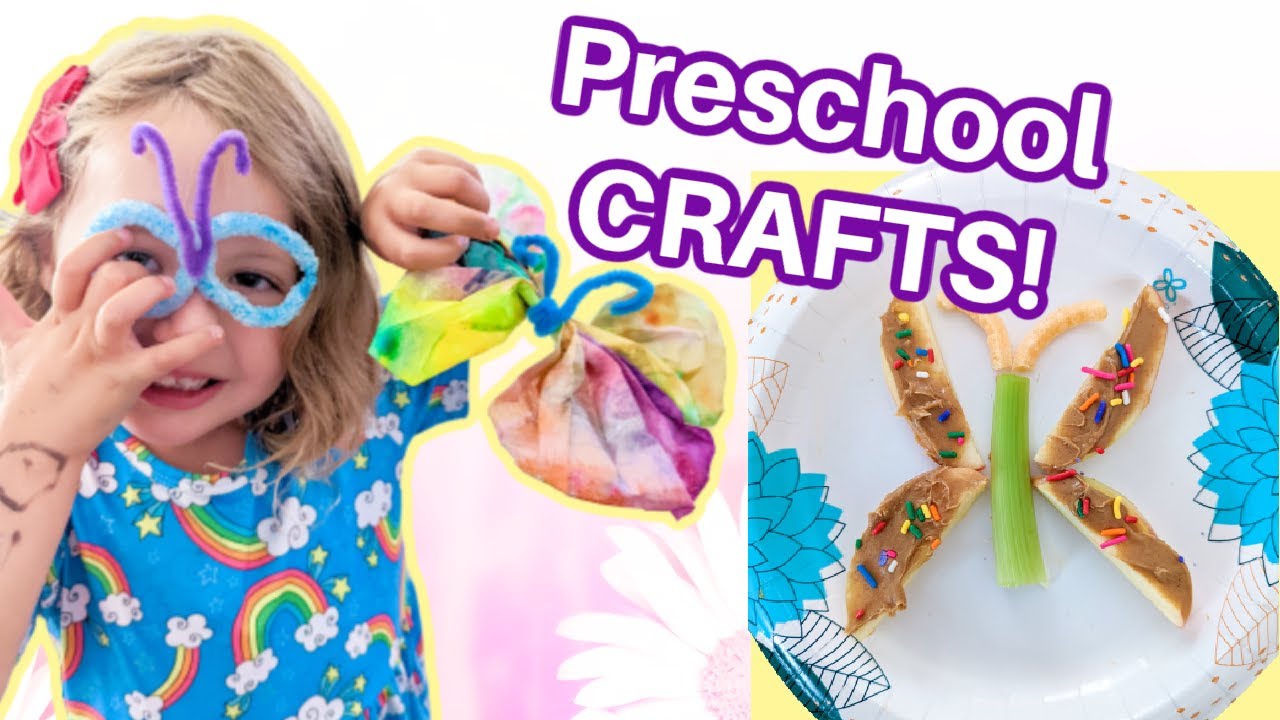 Edible Crafts for Kids! | Bake And Make Butterfly Crafts!