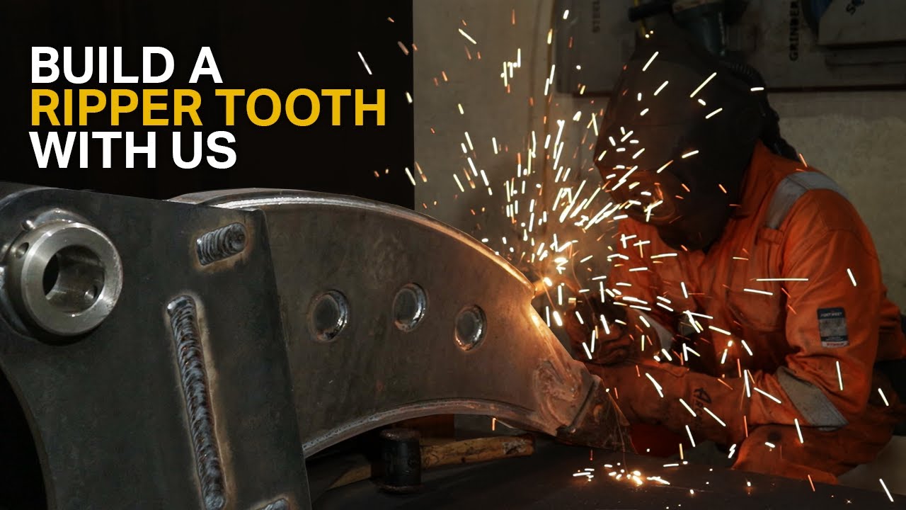 HOW IT'S MADE | Make an Excavator Ripper Tooth / Stump Ripper