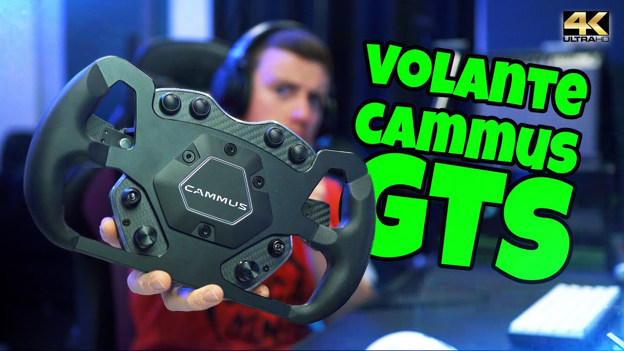 CAMMUS GTS VOLANTE DA SIMRACING - CARICAMENTE ITA 4K