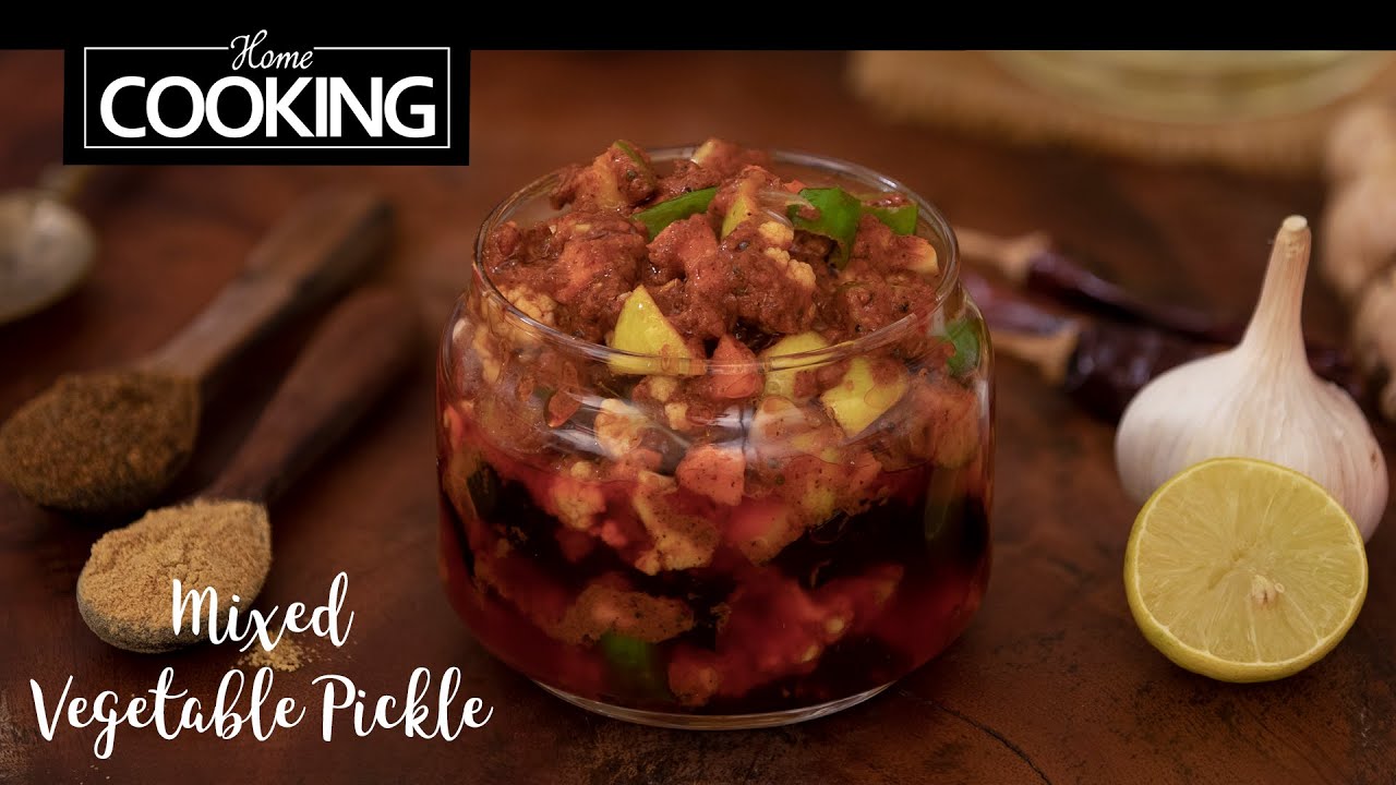 Spicy Mixed Vegetable Achaar | Homemade Pickle | Indian Pickle | Mixed Pickle Recipe | Instant Achar