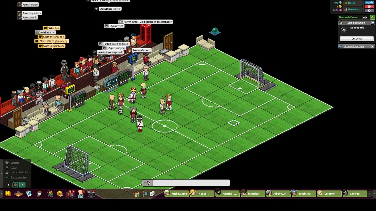 Habbo Non-DC Champions League Quarter Final: Galatasaray vs. Swansea