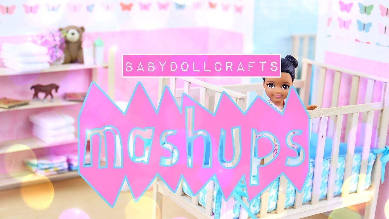 Mash Ups: How to Make Baby Doll Crafts | Doll Crib | Baskets & Bassinets | Playground and More