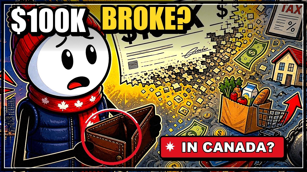 The Middle Class Trap: Why $100K Doesn&rsquo;t Feel Like Enough in Canada  #PersonalFinanceCanada