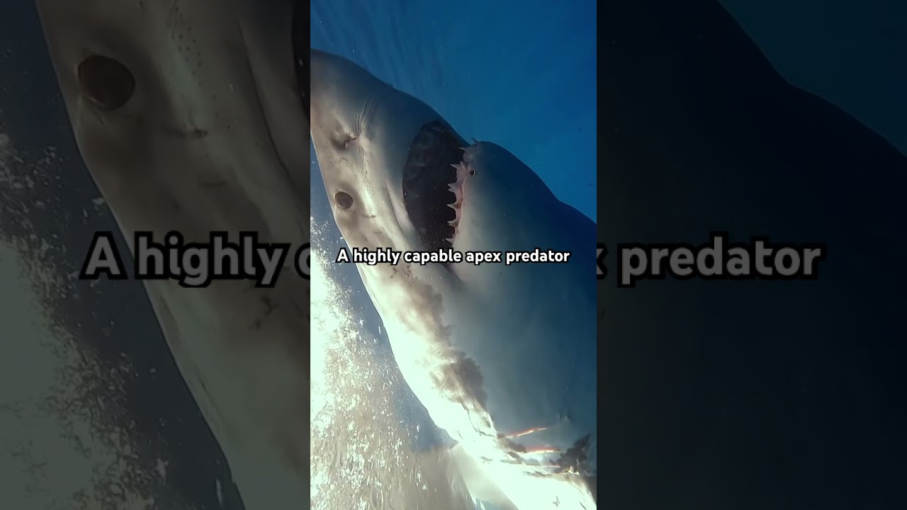 Inside a Great White&rsquo;s mouth 😍 #greatwhite | Follow for more #sharks