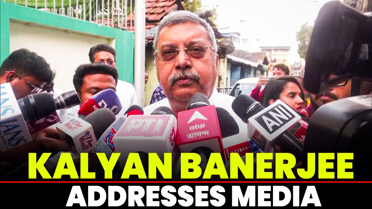 LIVE: Kalyan Banerjee addresses media following reshuffle in TMC | Mamata Banerjee