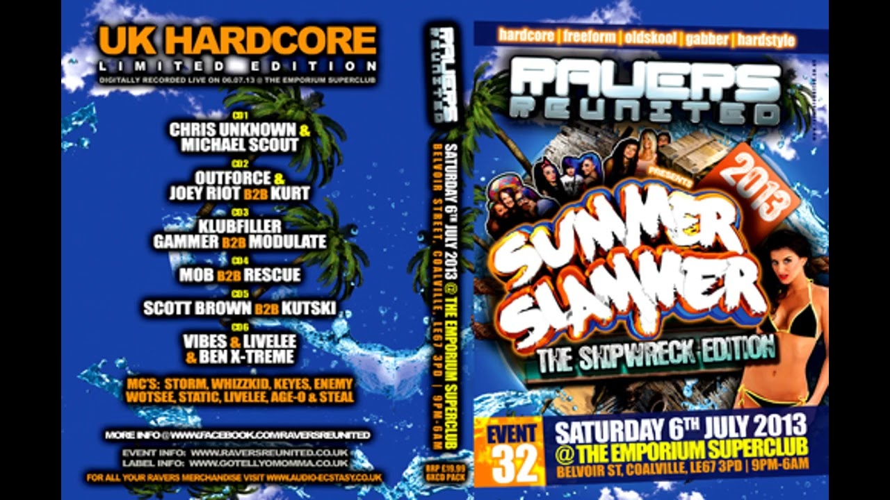 Klubfiller & MC Storm - Ravers Reunited Summer Slammer 2013