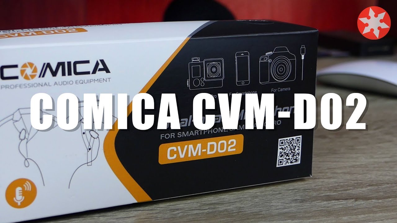Крутая петличная система Comica CVM-D02