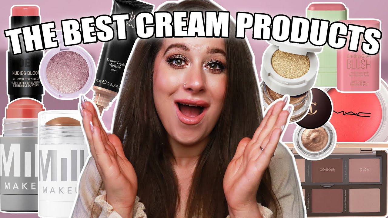 the best cream products | blushes, bronzers, eyeshadows & highlights