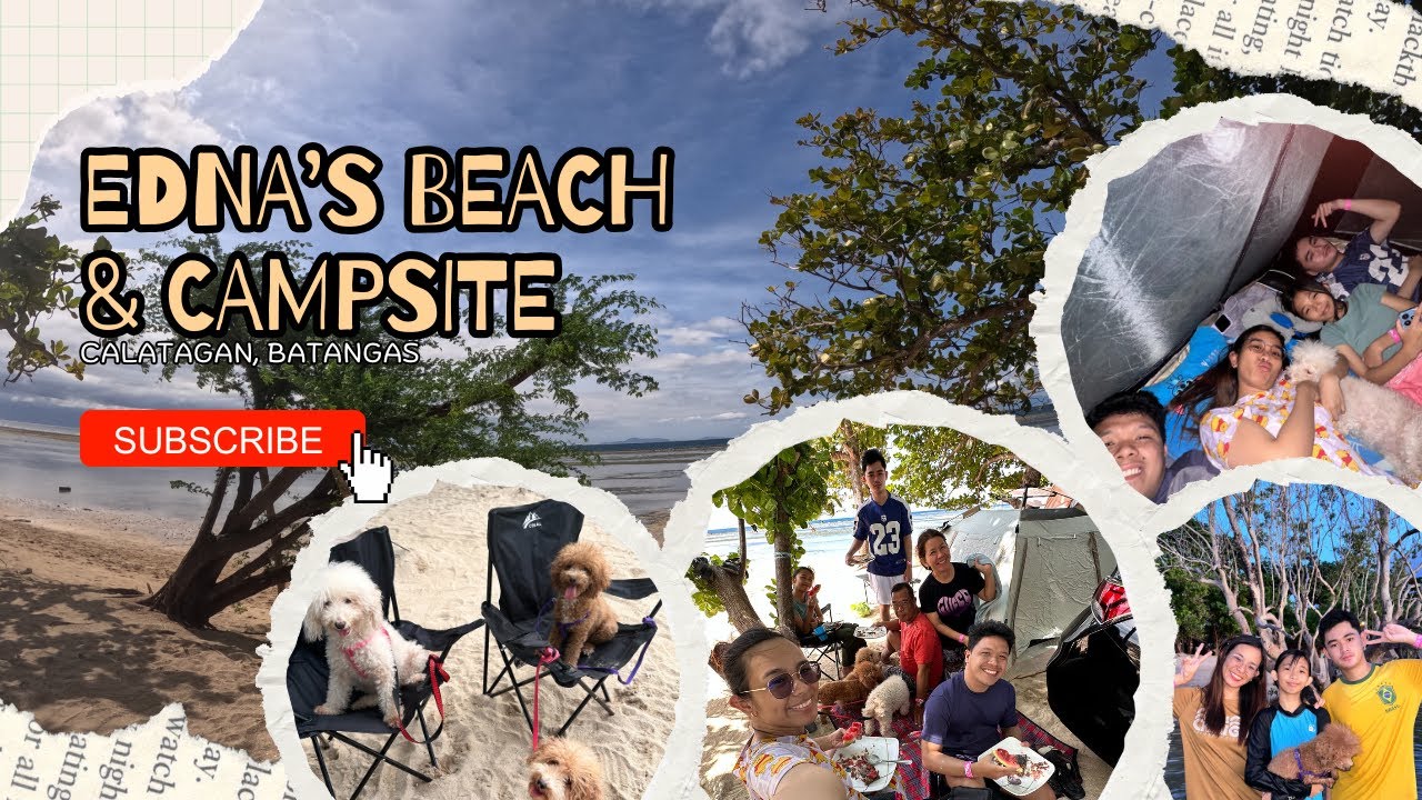 EDNA'S BEACH & CAMPSITE | Calatagan, Batangas 2025