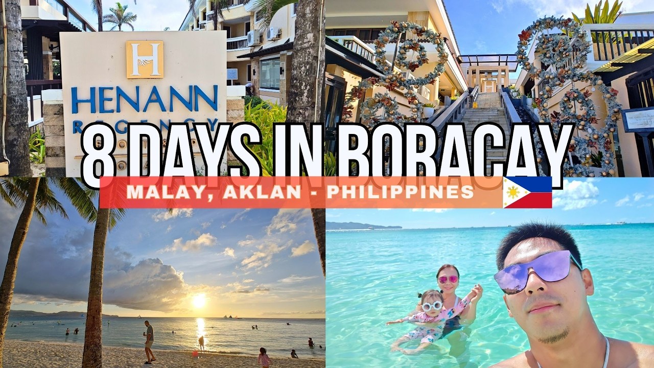 BORACAY in DECEMBER! 8 Days in Boracay Vlog | Boracay Travel Guide and Boracay Island Activities