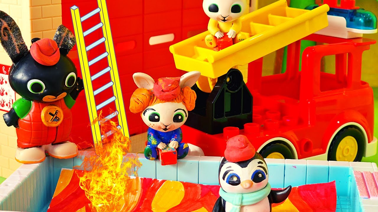 La festa dei pompieri 🚒🔥 Ma aiuto, c'è lava in piscina! 🌋 [Storia Tutorial]