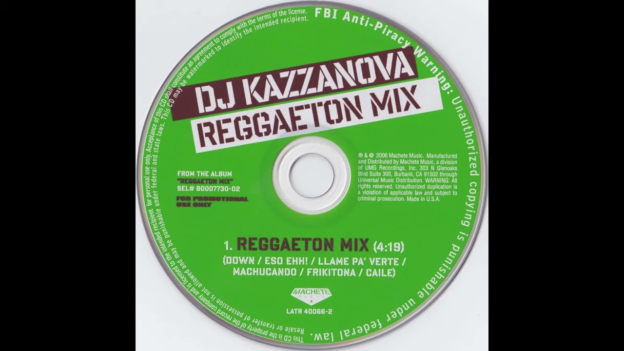 DJ Kazzanova - Reggaeton Mix (2006)