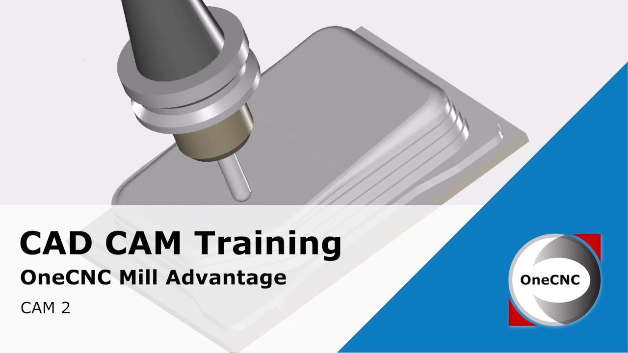 Передовые методы построения траектории движения инструмента в OneCNC Mill Expert - CAM Training 2