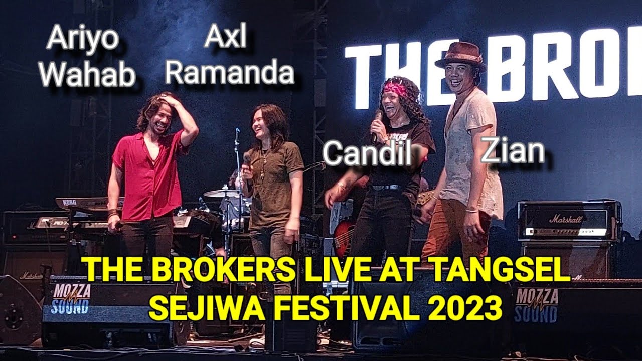 THE BROKERS (BINTARO ROCKERS SEKITARNYA) live at Tangsel Sejiwa Festival 2023, Serpong 11 nov 2023