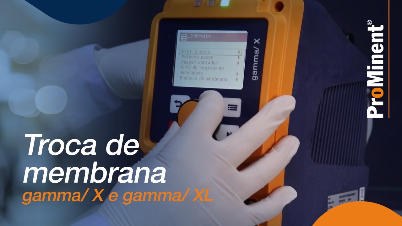 Troca de membrana gamma/ X e gamma/ XL