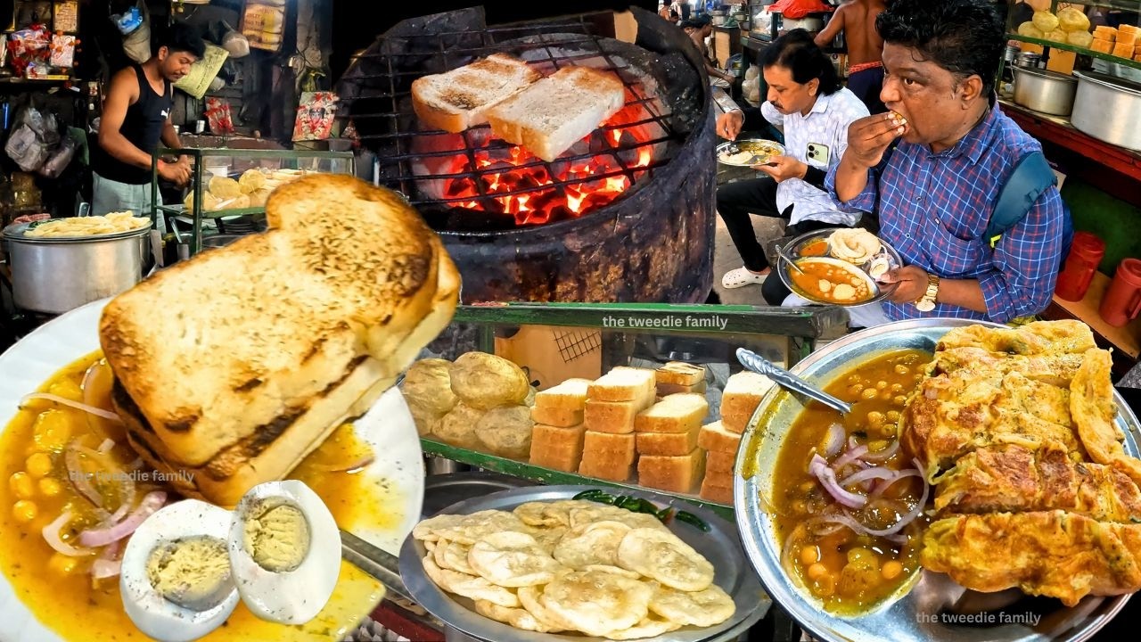 Best Early Morning Breakfast Place In Kolkata । Cheapest Breakfast । Indian Street Food