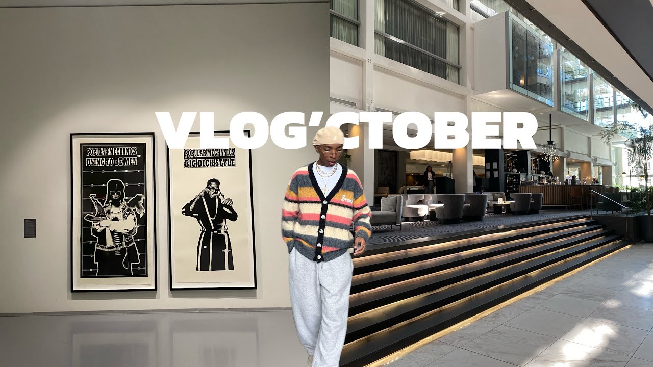 vlogctober | beach day , art gallery , brunch dates , dreamboys & i bagged the fix campaign 