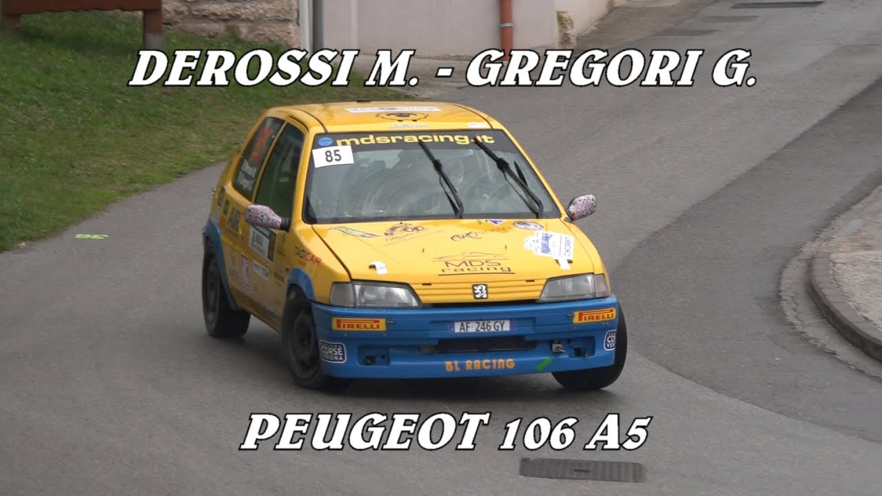 RALLY PAGANELLA 2025 | DEROSSI M. - GREGORI G. | PEUGEOT 106 A5 | CLIP BY BELLUNOVIDEO