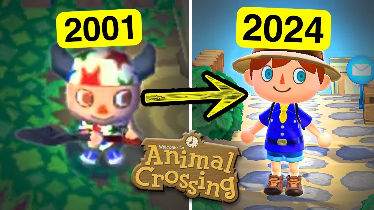 Эволюция Animal Crossing (2001-2024)
