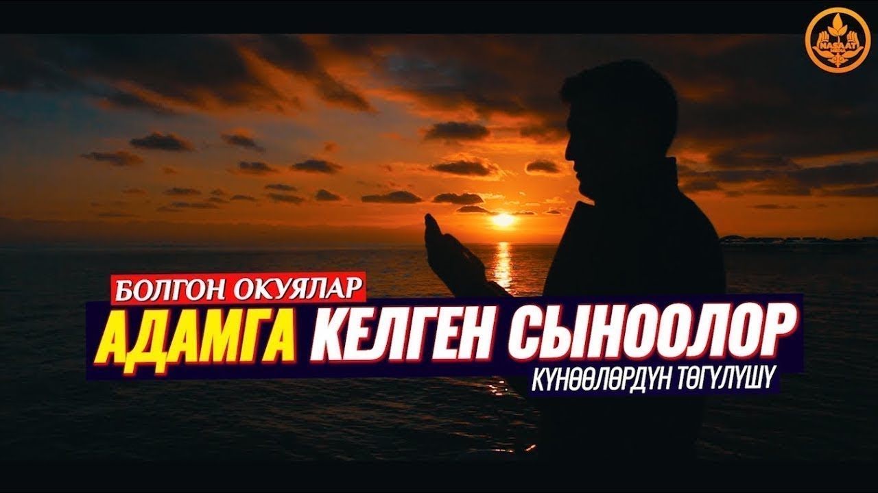 АДАМГА КЕЛГЕН СЫНОО, КЫЙЫНЧЫЛЫК, БАЛЭЭ-КЫРСЫКТАР. КҮНӨӨЛӨРДҮН ТӨГҮЛҮШҮ. (окуялар).   Шейх Чубак ажы