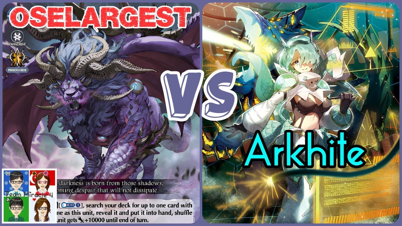 Oselargest VS Arkhite | Cardfight Vanguard DivineZ: Dark States VS Brandt Gate