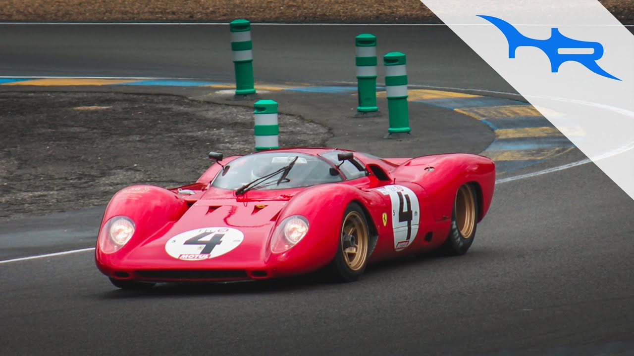 1969 Ferrari 312P (Roaring V12 3.0l at Le Mans Classic)