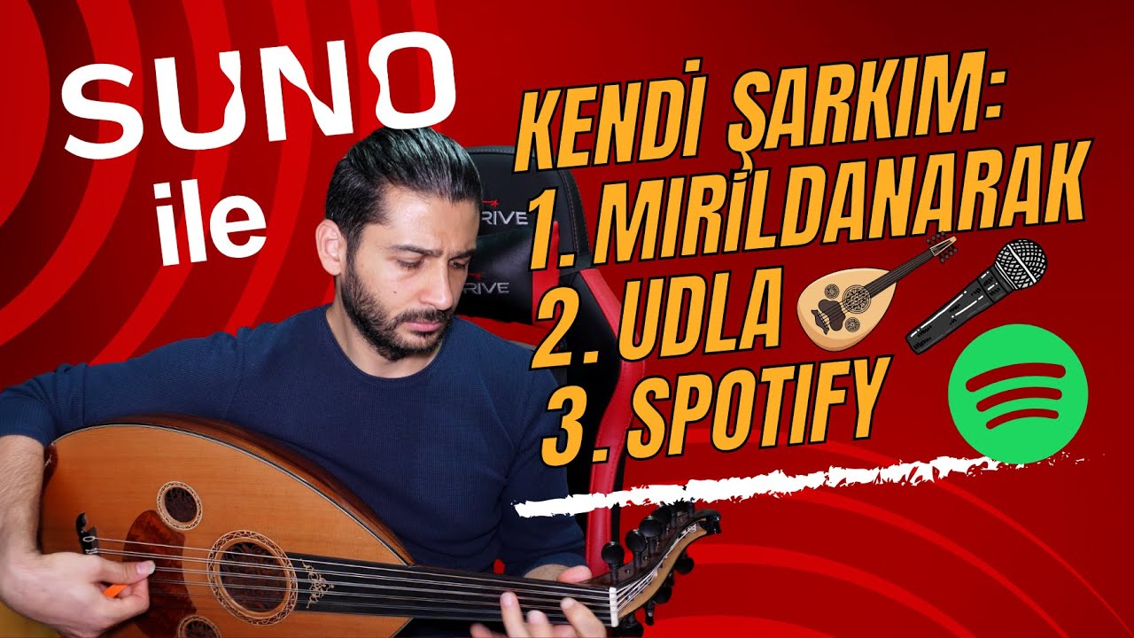 Suno AI&rsquo;ye Kendi Şarkımı 3 Şekilde Verdim! Bakın Neler &Uuml;RETTİ!