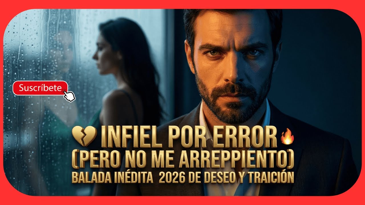 💔 INFIEL POR ERROR (Pero No Me Arrepiento) 🔥  Balada Inédita 2026 de Deseo y Traición