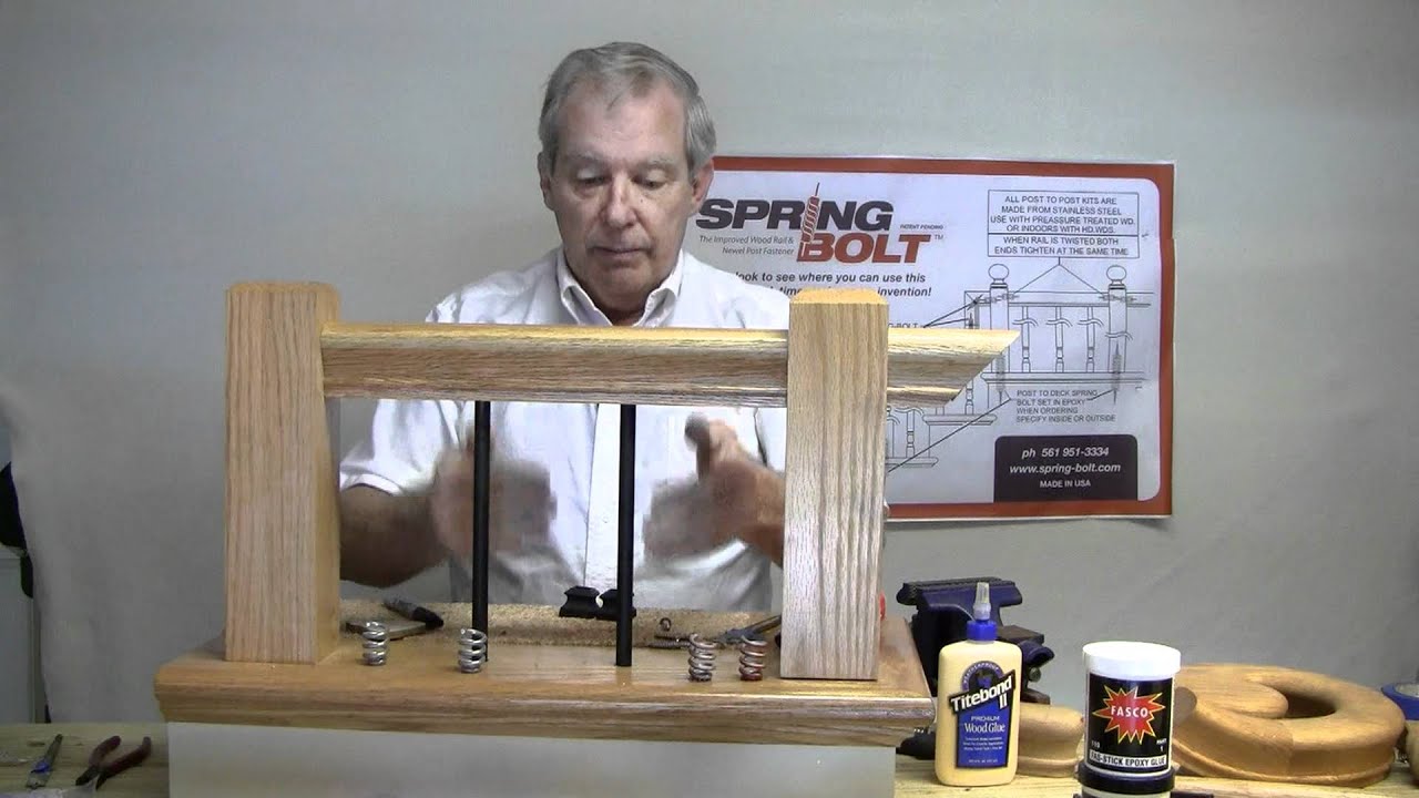 Spring-Bolt Rail To End Post Video