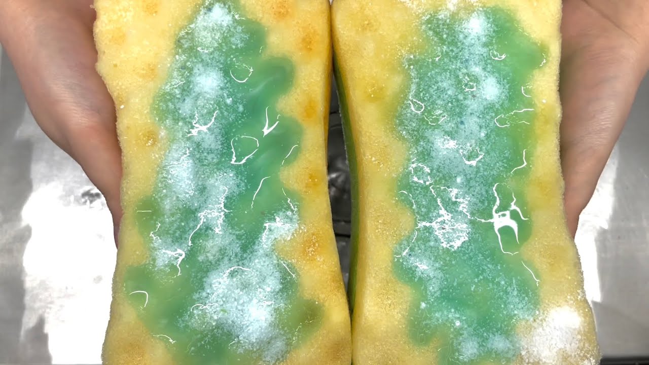 ✨ASMR Diamond Clean Liquid Hand Soap | Sponge Squeezing✨