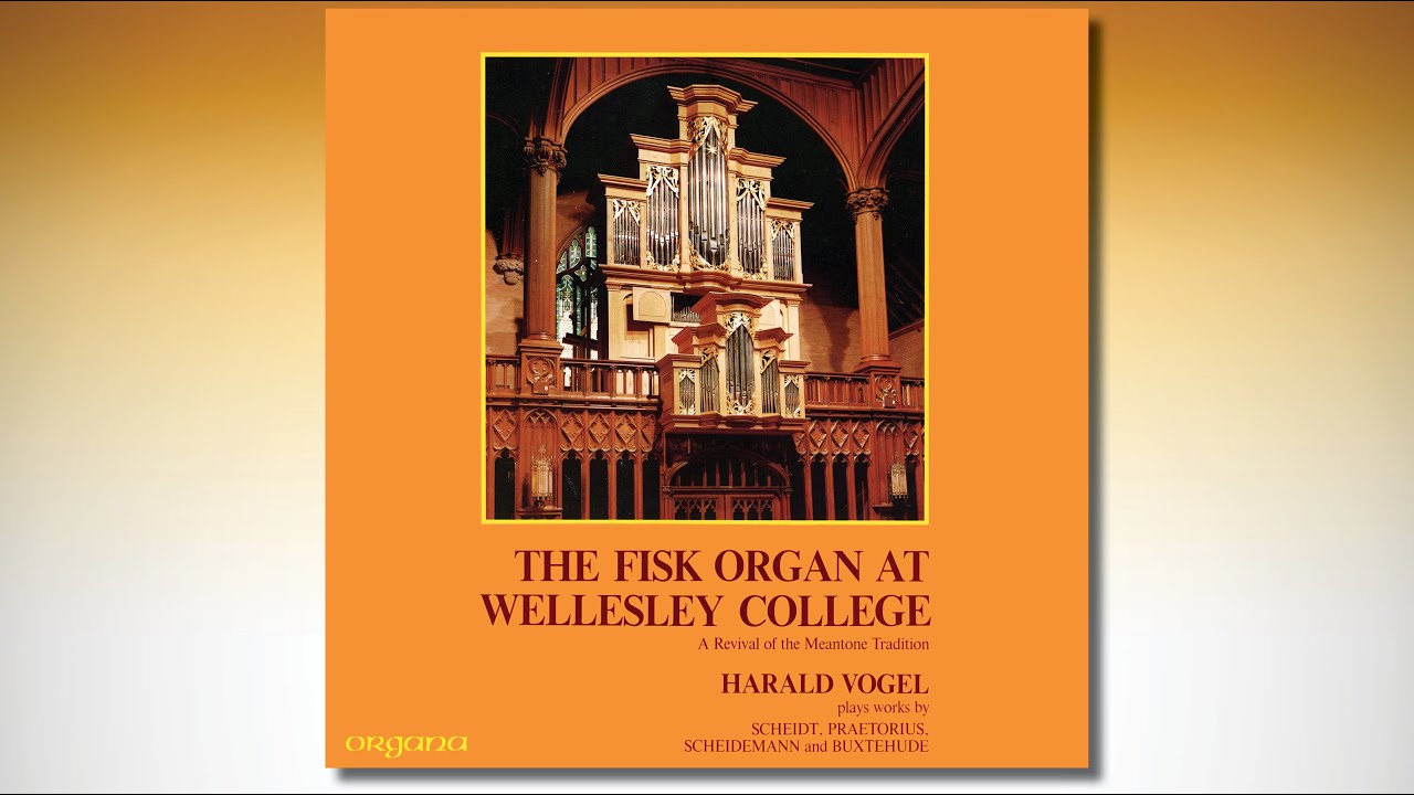 Harald Vogel at the Fisk Organ at Wellesley College