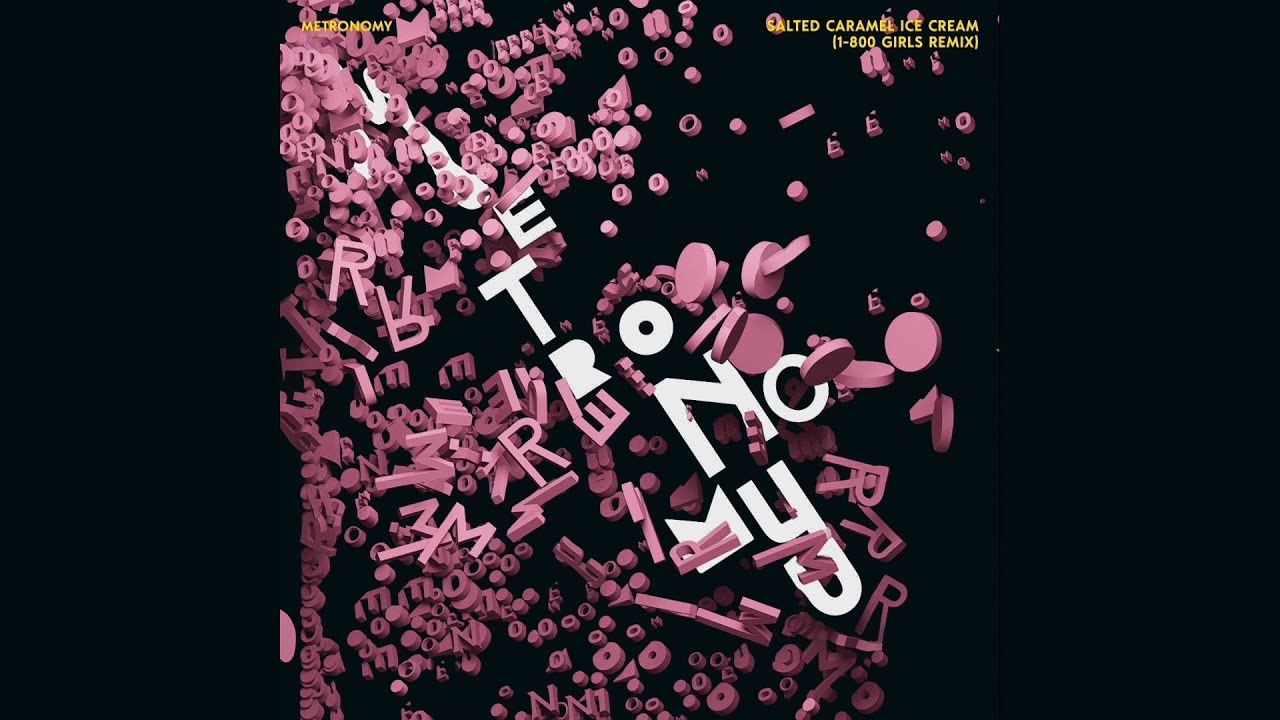 Metronomy - Salted Caramel Ice Cream (1-800 GIRLS Remix) [Official Visualiser]
