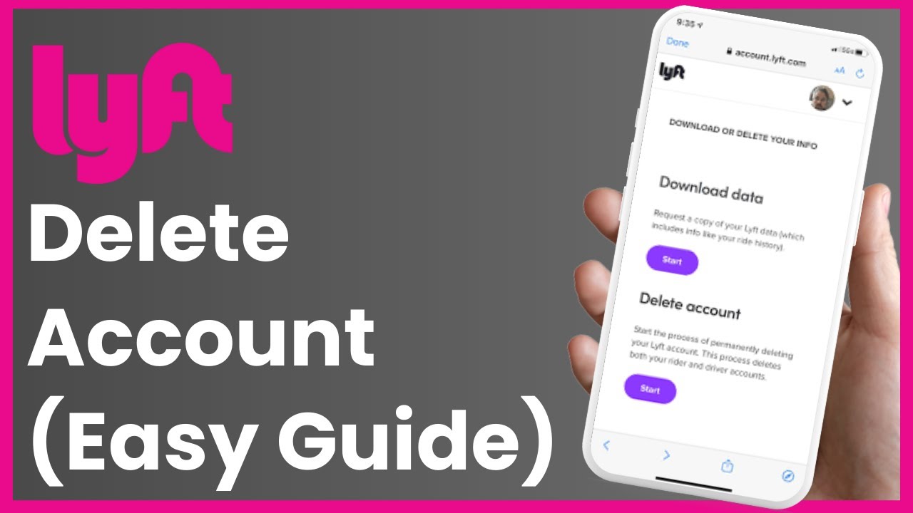 How to Delete Lyft Account !