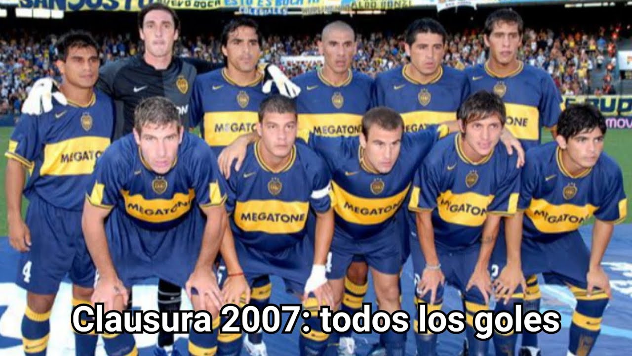 Todos los goles de Boca en el Torneo Clausura 2007