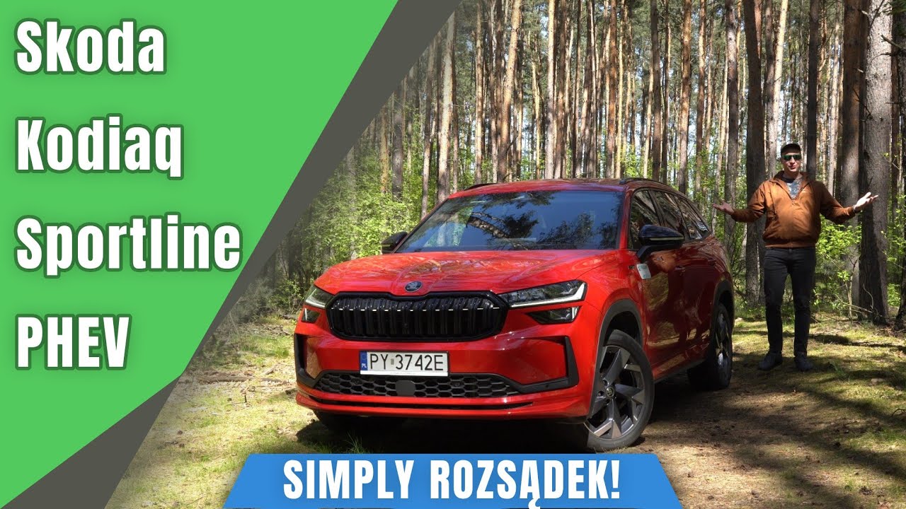 Skoda Kodiaq Sportline 1.5 PHEV 204 KM 2025. Simply rozsądek!