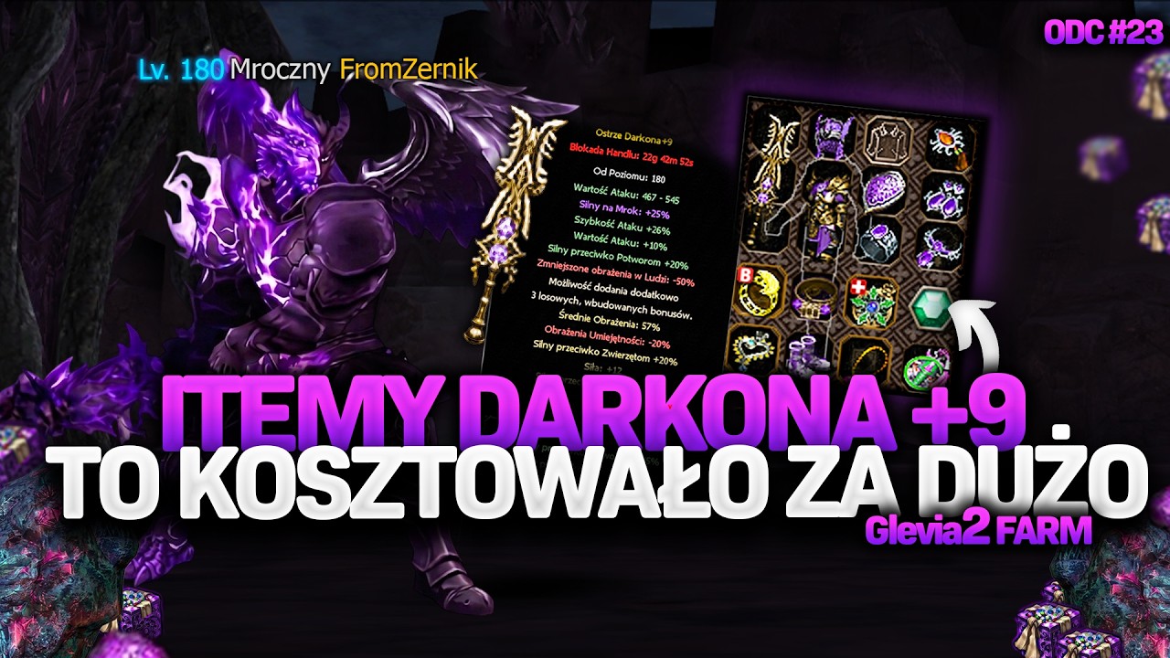 Glevia2 Farm #23 TAK WYGLADA DROP Z 1400 DUNGEON&Oacute;W!! ILE ZAROBIE?!