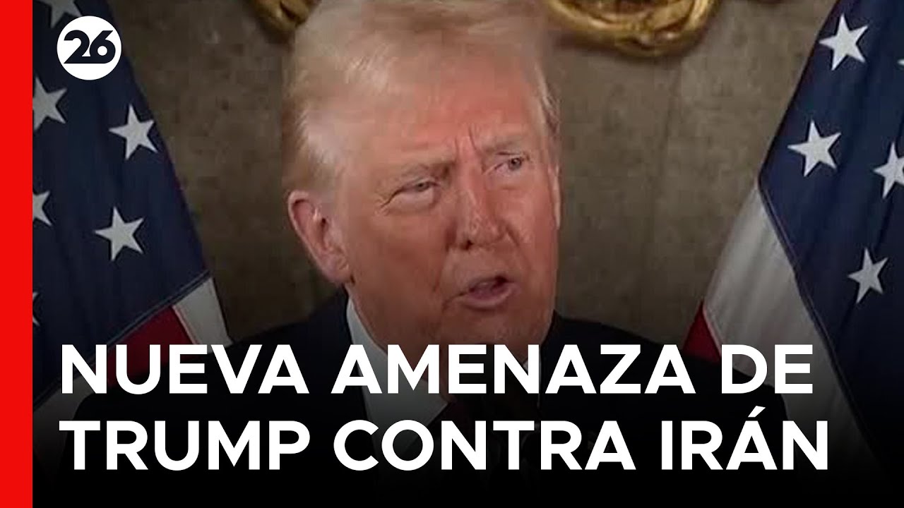 🚨 TRUMP AMENAZA CON INTERVENIR IRÁN | 