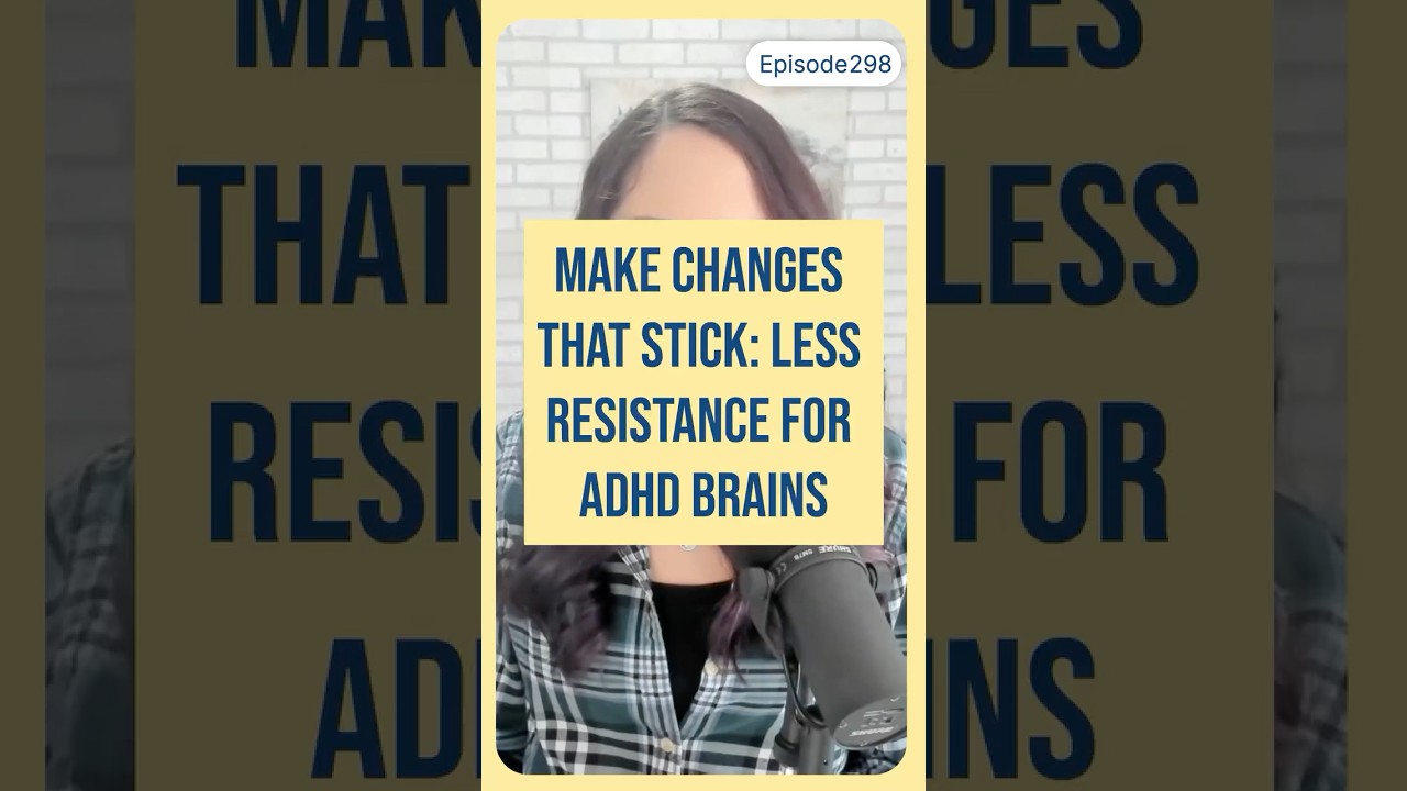 Tiny Changes for Big Impact on ADHD Habits #adhdwomen #adhdbrain #adhd