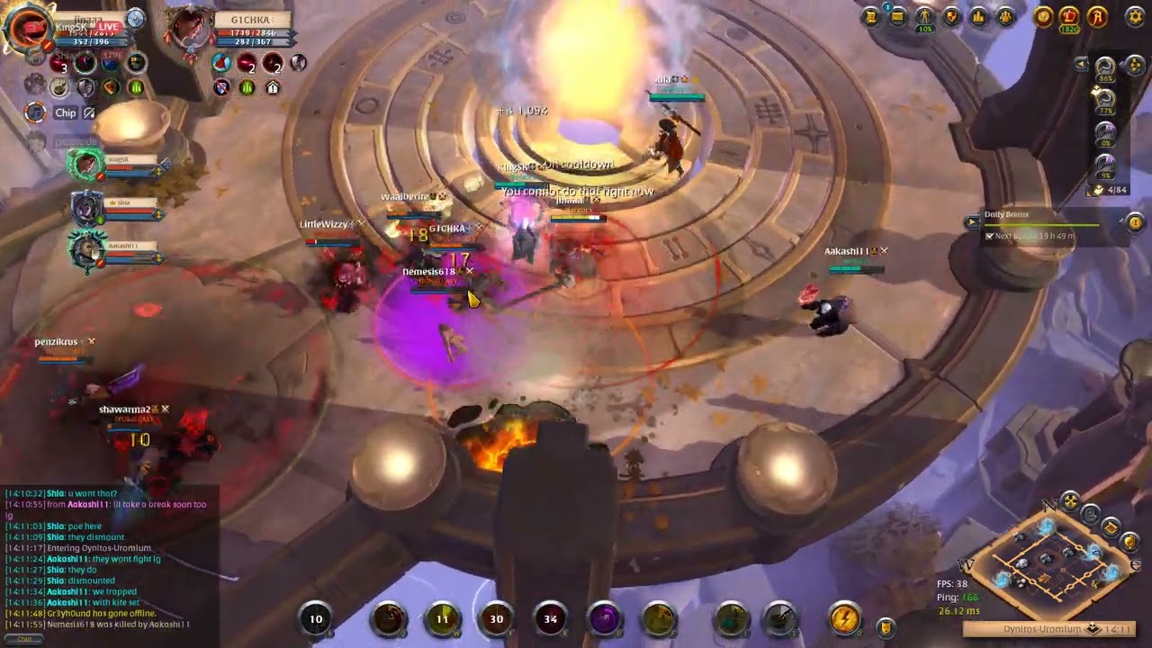 the shortest fight in albion history