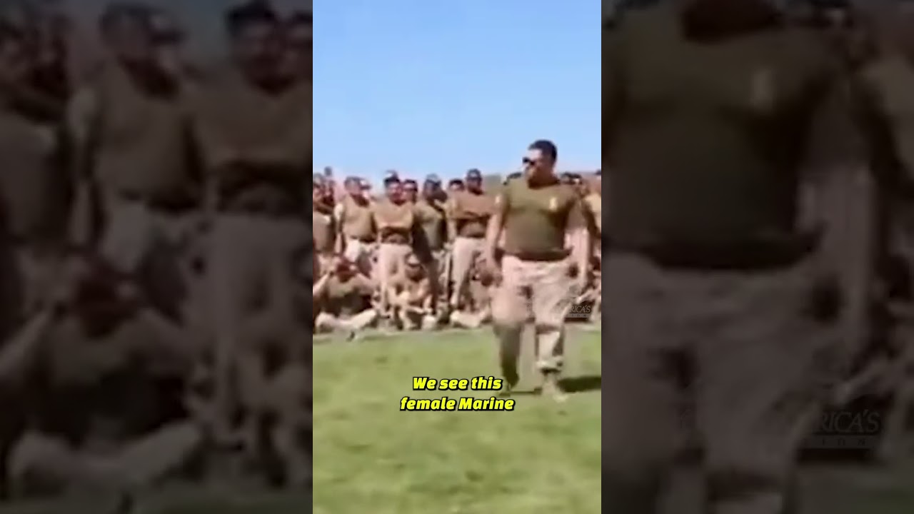 BIOLOGY MATTERS: Female Squares Up with Male Marine In Competition