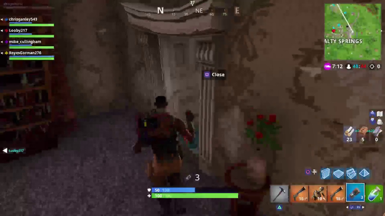 FORTNITE SOLID GOLD 50V50 LIVE WITH CHRIS GANLEY