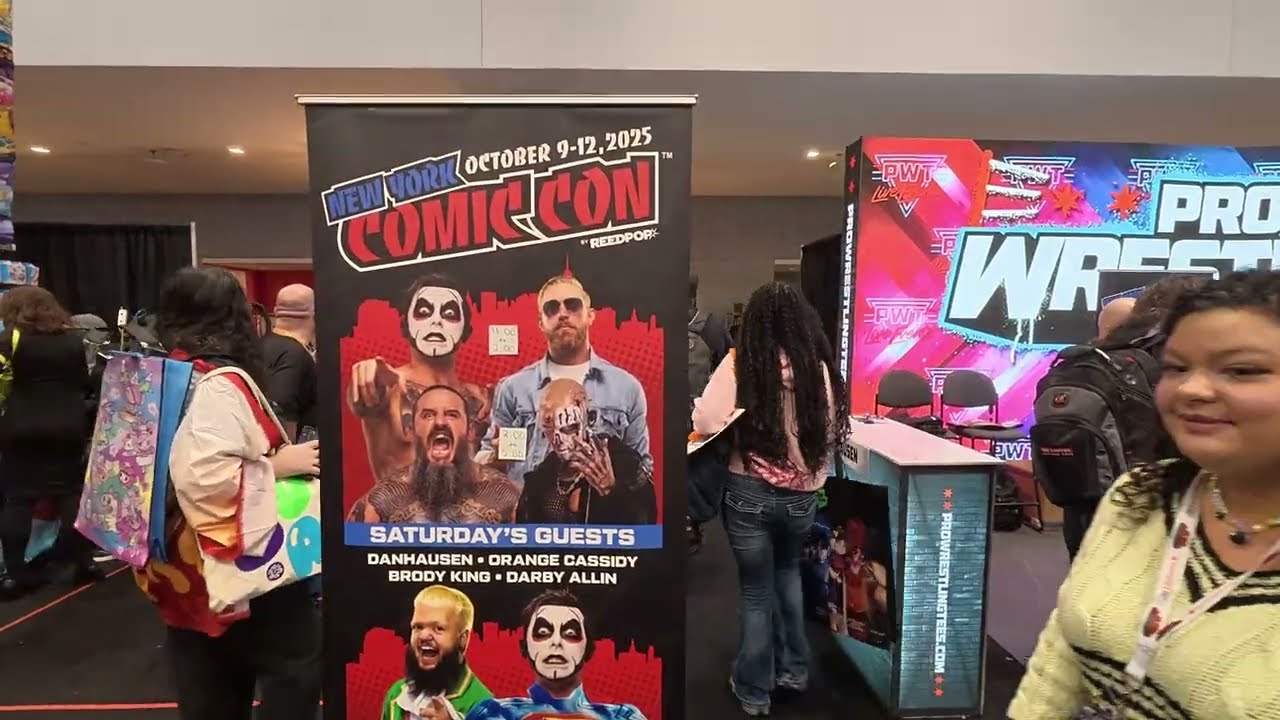 Saturday at New York Comic Con 2025 #nycc