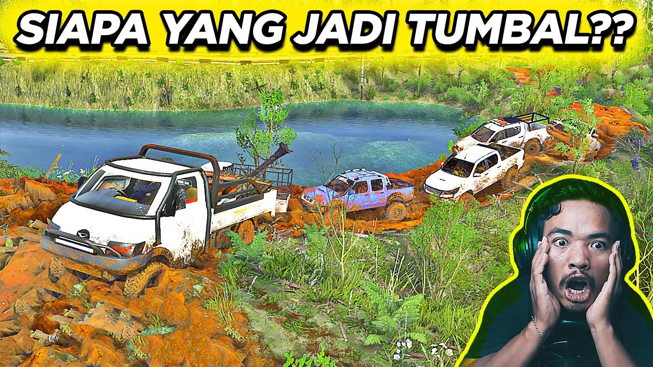 🔥 CHALLENGES 8 MOBIL ⚡ UJI NYALI PICKUP - Spintires Mudrunner