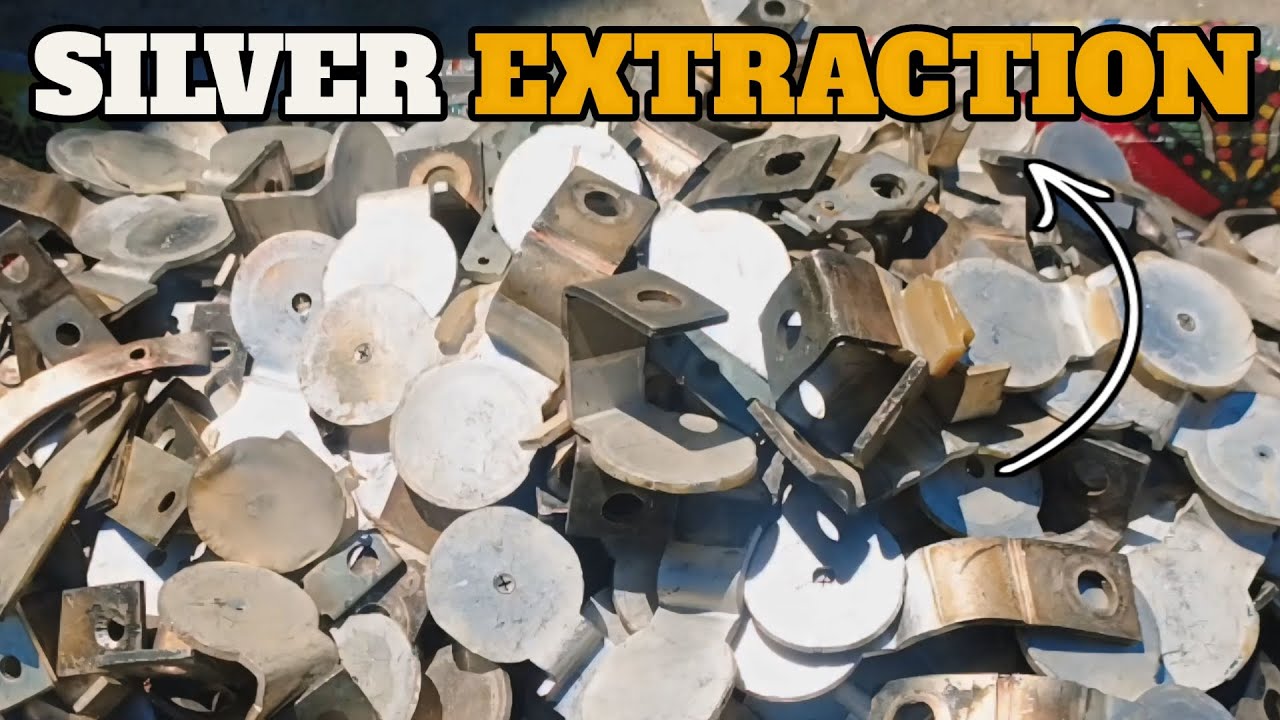 How to Extract PURE Silver From Scrap (Step by Step Guide) | Silver Recovery from plated Old Scrap.