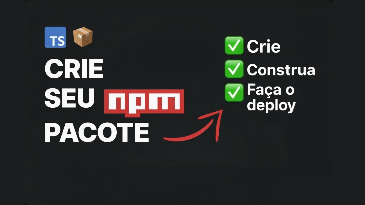 Como fazer seu Pacote NPM (passo a passo)