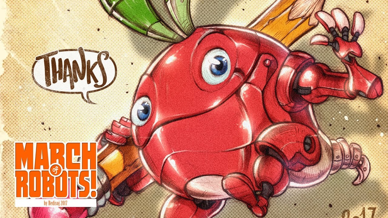 March of Robots 2017 by Redisoj