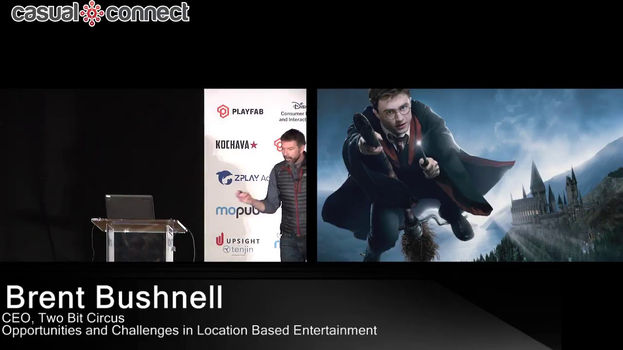 Opportunities and Challenges in Location Based Entertainment | Brent Bushnell